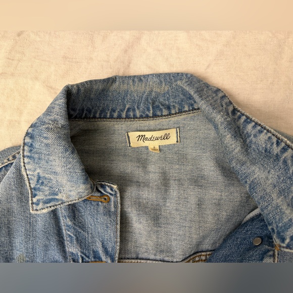 Madewell Light Blue Denim Jean Jacket - Picture 2 of 3